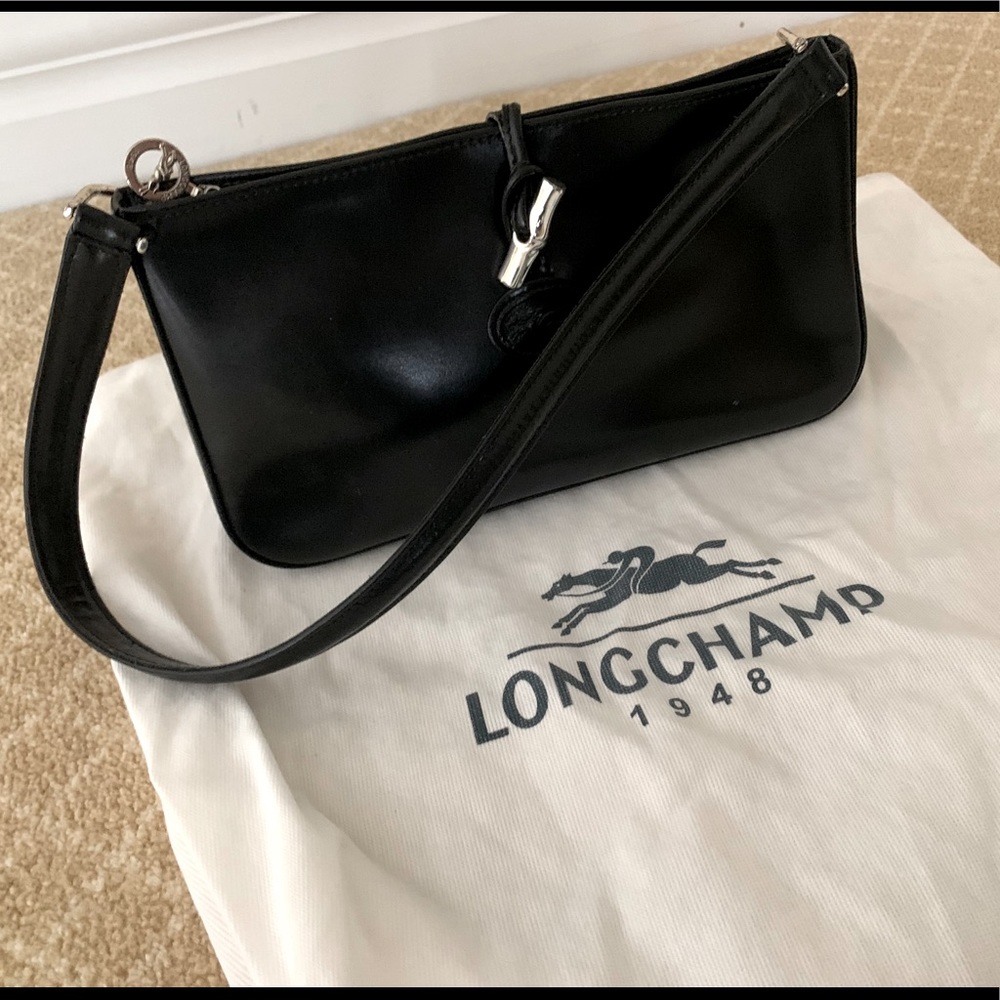 Longchamp black purse